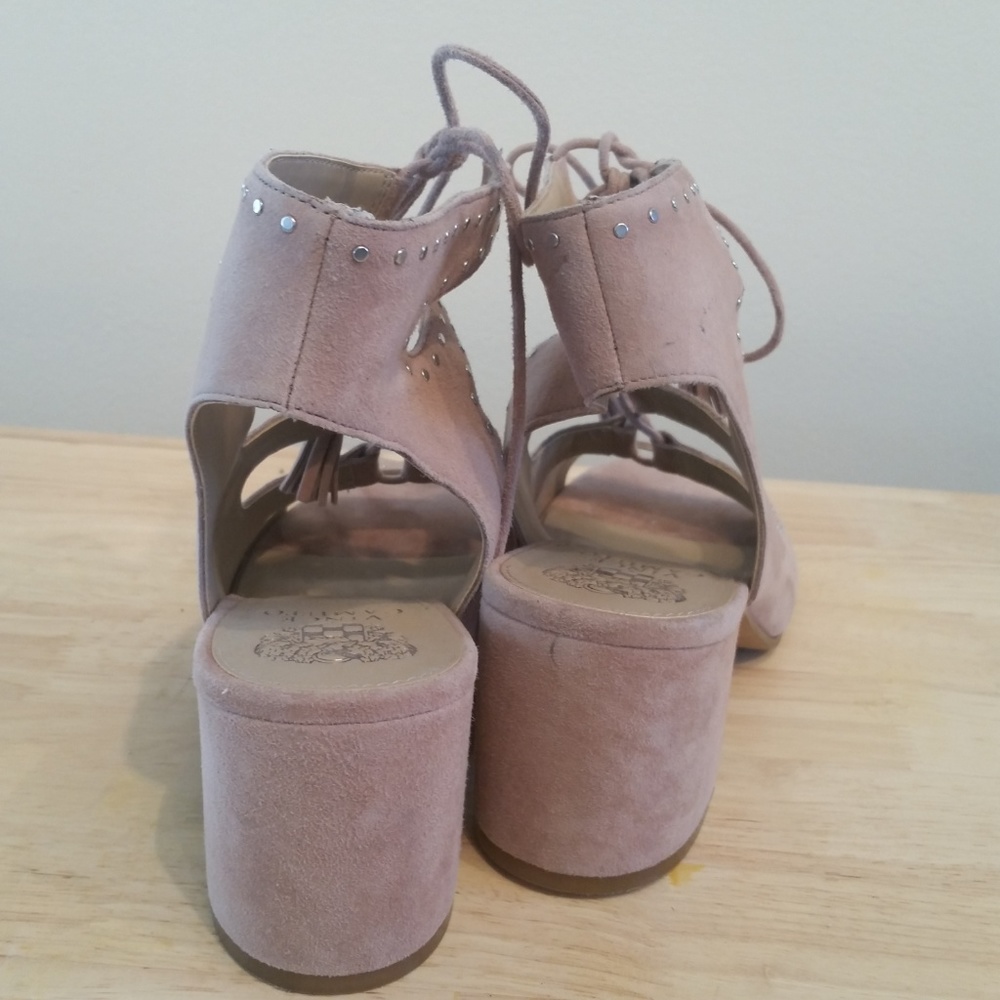 Vince Camuto VP-Henley Studded Lace Up Sandals - Picture 4 of 7